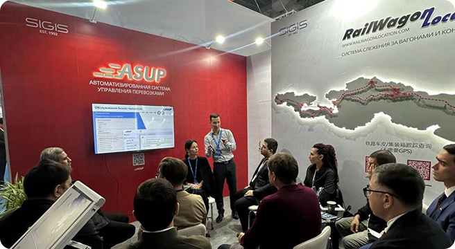 SIGIS un TransLogistica Uzbekistan 2025 izstāde