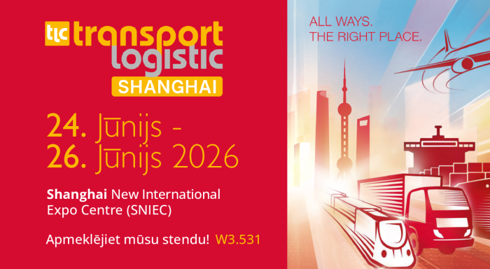 Aicinām apmeklēt TransLogistic Shanghai 2026! 